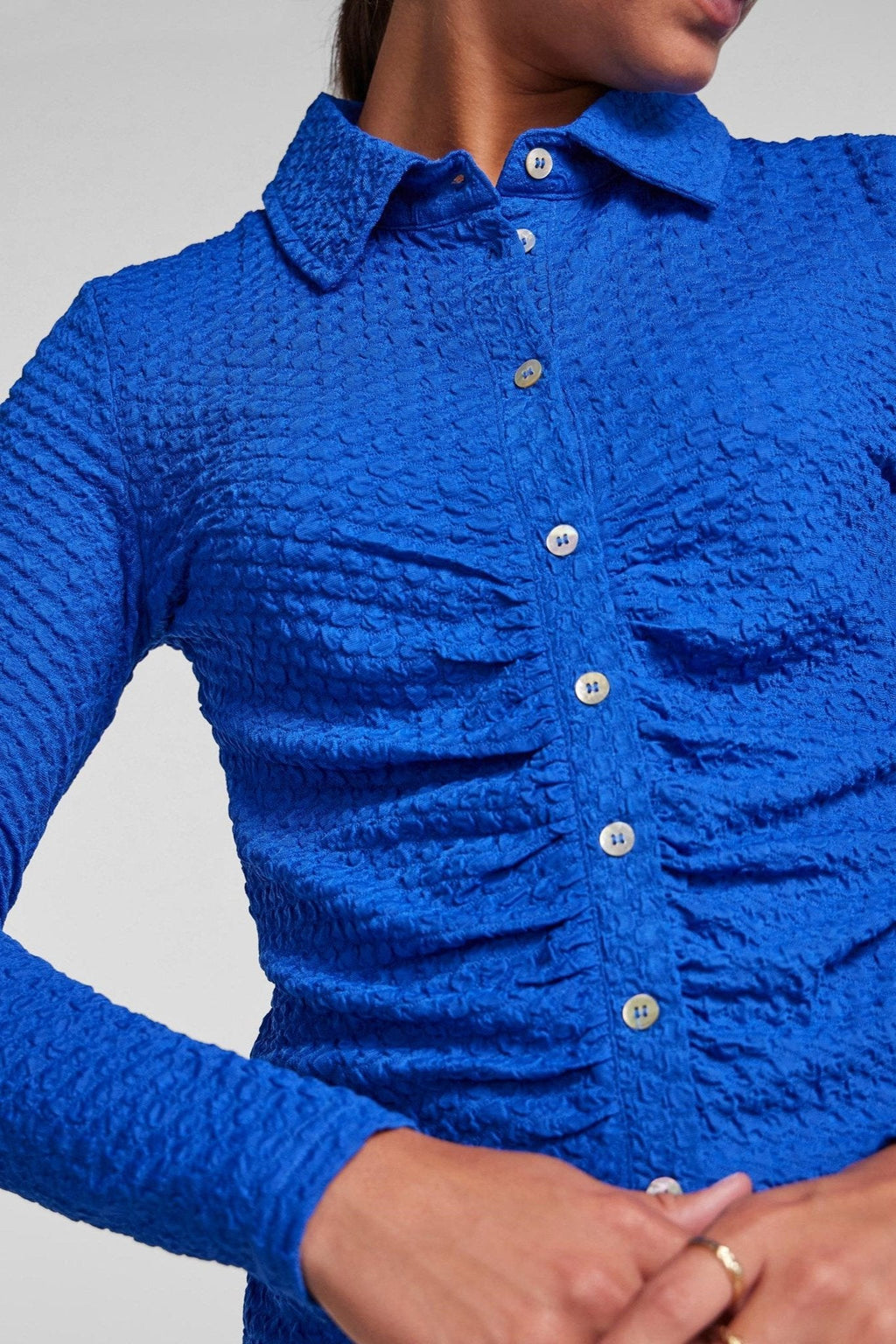 Maki Bluse - Prinsessa sininen