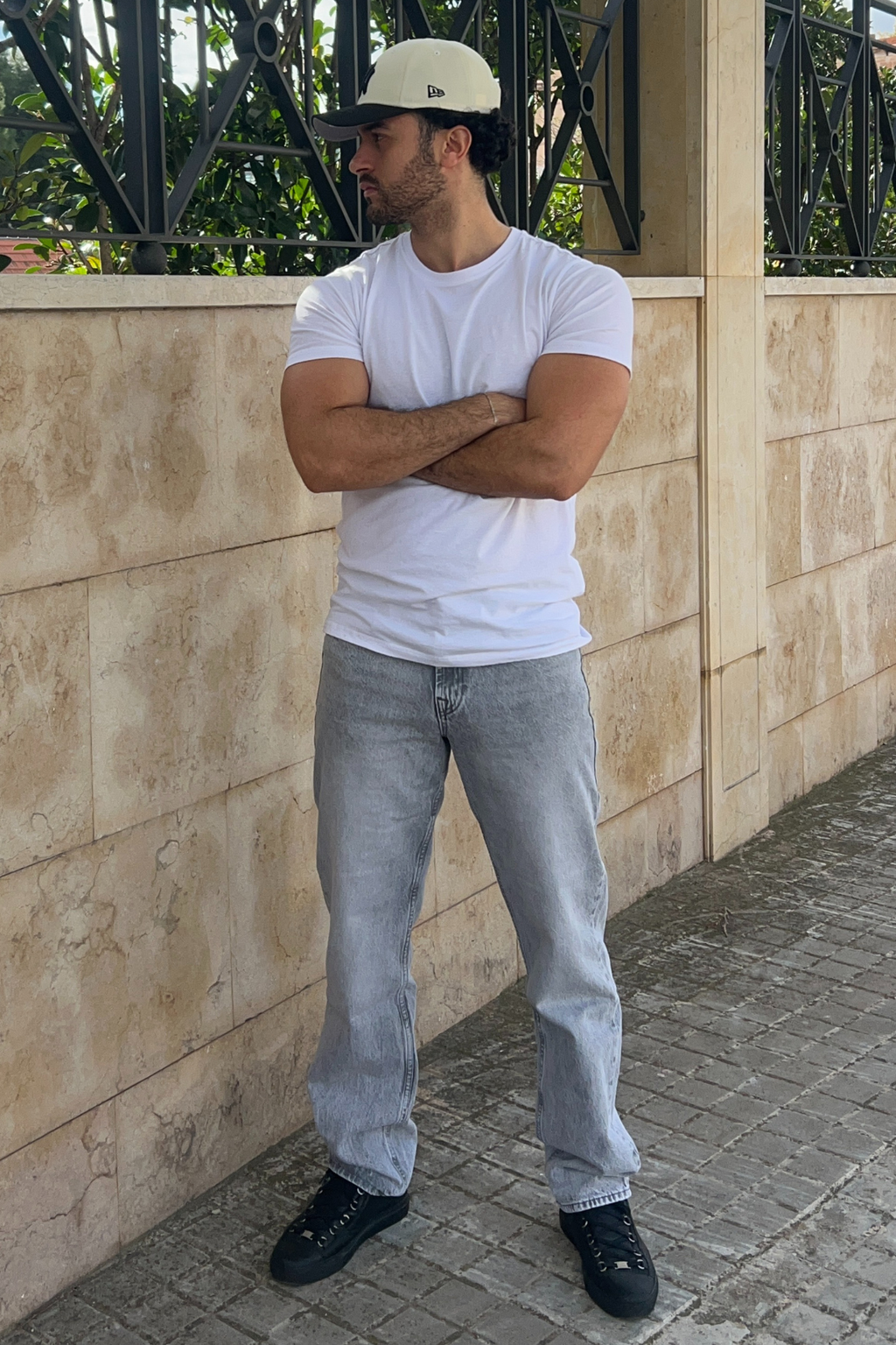 Rentolliset farkut - harmaa farkku