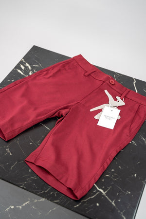 Chino Shorts - Burgundia