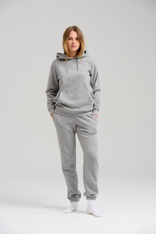 Basic Sweatpants - Lysegrå Melange - TeeShoppen - Grå