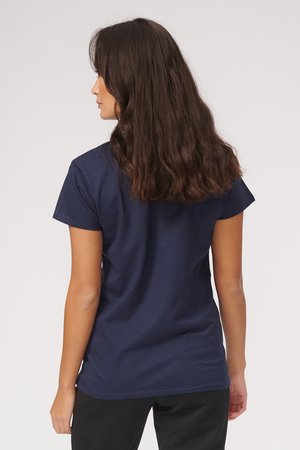 Basic T-shirt - Navy - TeeShoppen - Blå