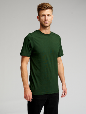 Basic T-shirt - Mørkegrøn - TeeShoppen - Grøn