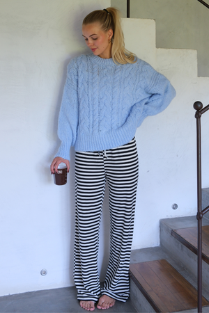 Stripped Pants - Sininen