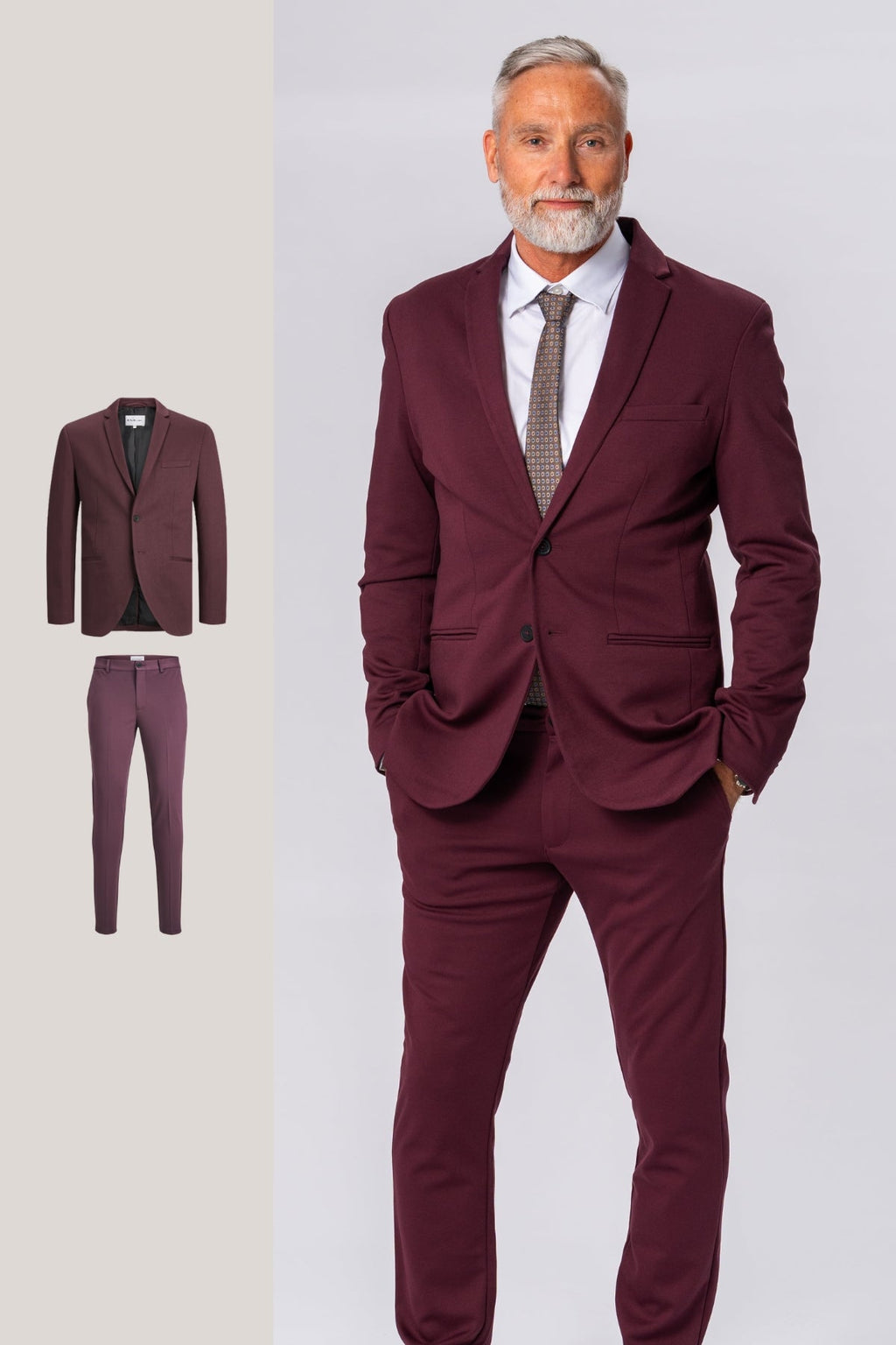 The Original Performance Suit™️ (Burgundy) - Paketti sopimus