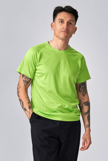 Harjoittelu T -paita - Lime Green