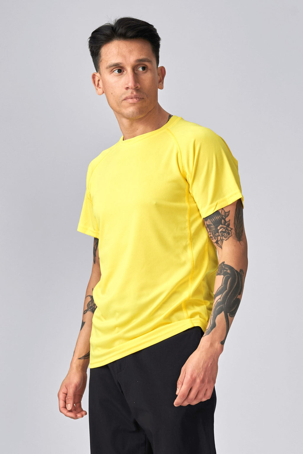 Harjoittelu T -paita - keltainen