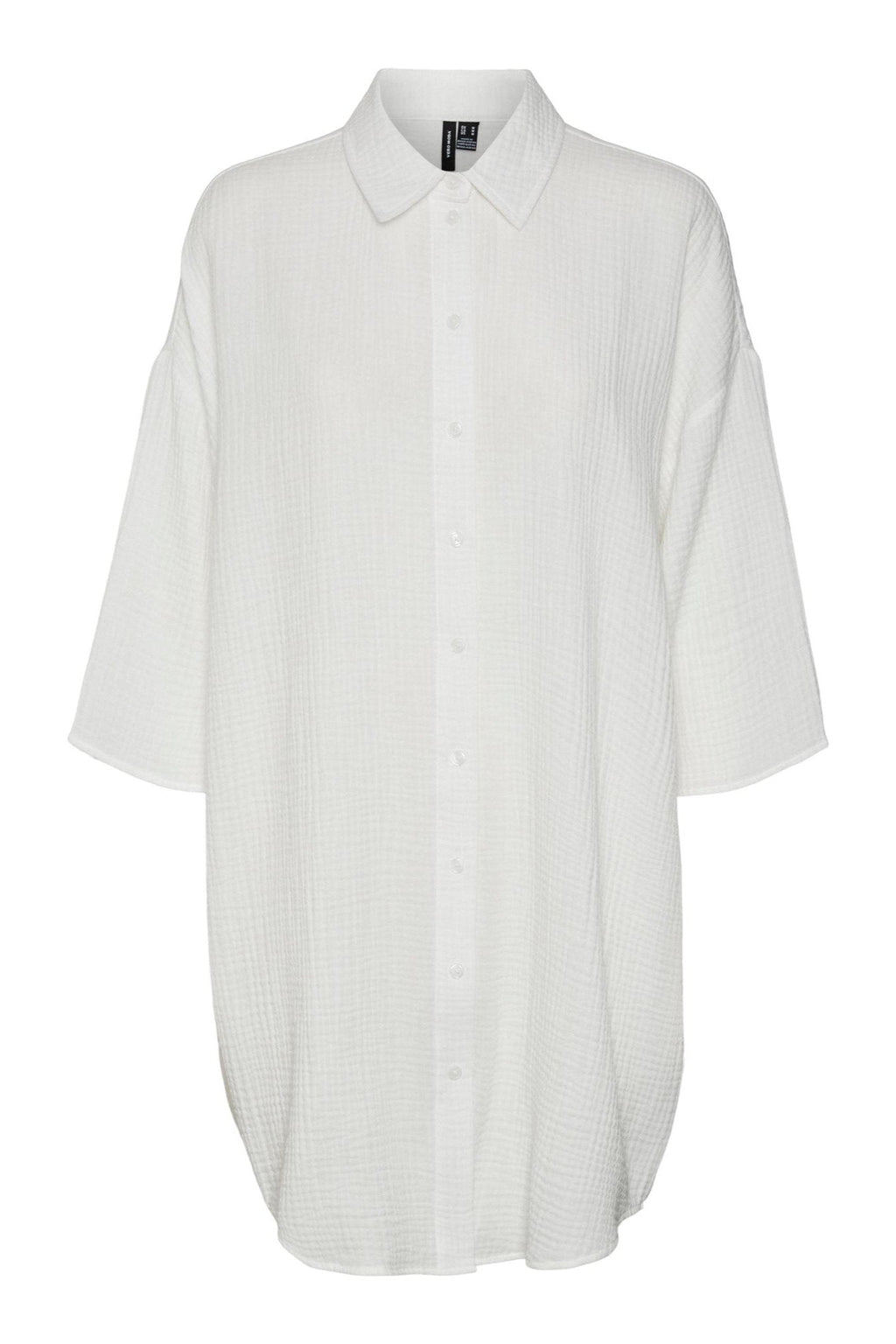 Natali ylimitoitettu paita - lumivalkoinen