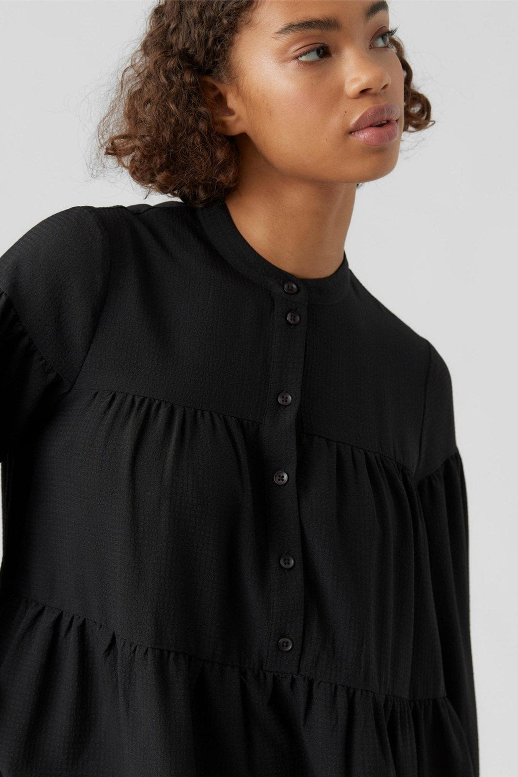 Hyms pitkähihainen mekko - musta