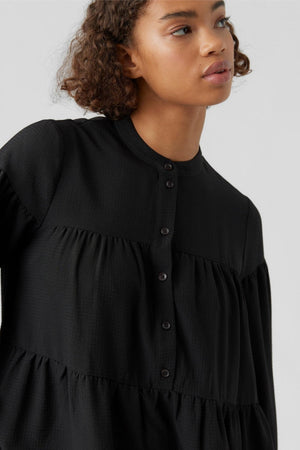 Hyms pitkähihainen mekko - musta