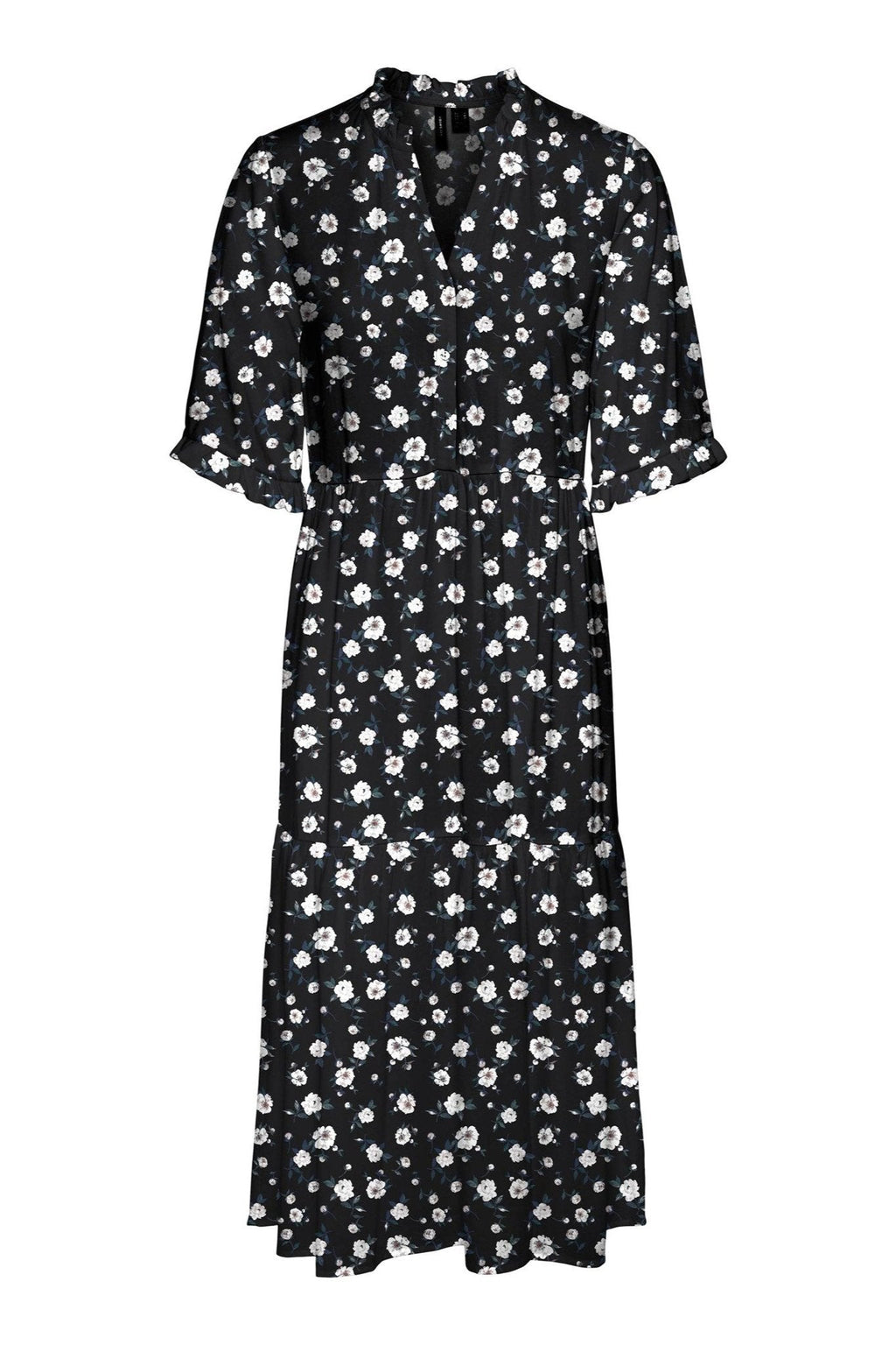 Helppo 2/4 vasikan mekko - musta