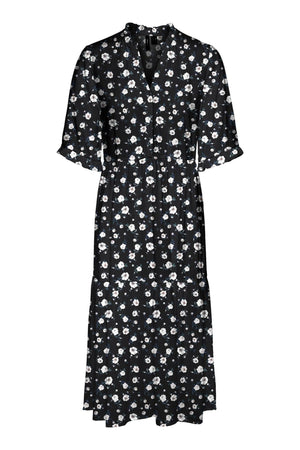 Helppo 2/4 vasikan mekko - musta