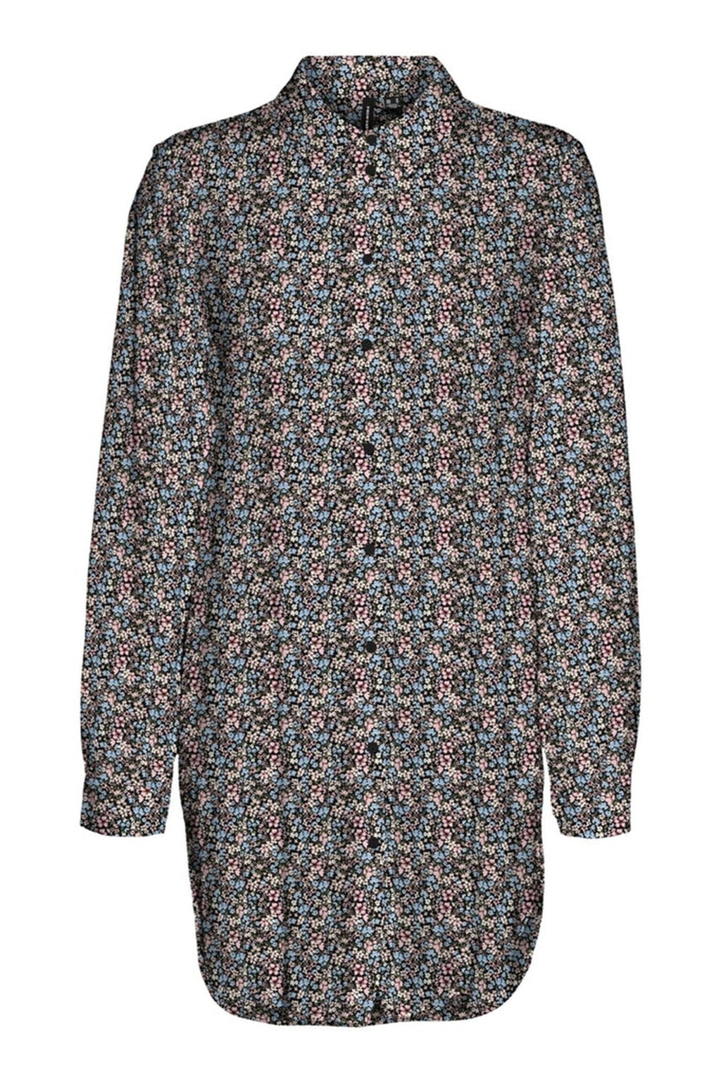 Helppo pitkä paita - musta