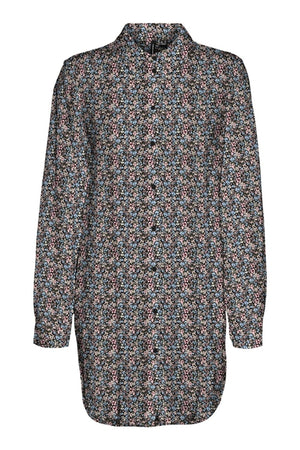 Helppo pitkä paita - musta