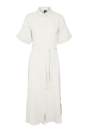 Natali Maxi -mekko - Lumivalkoinen