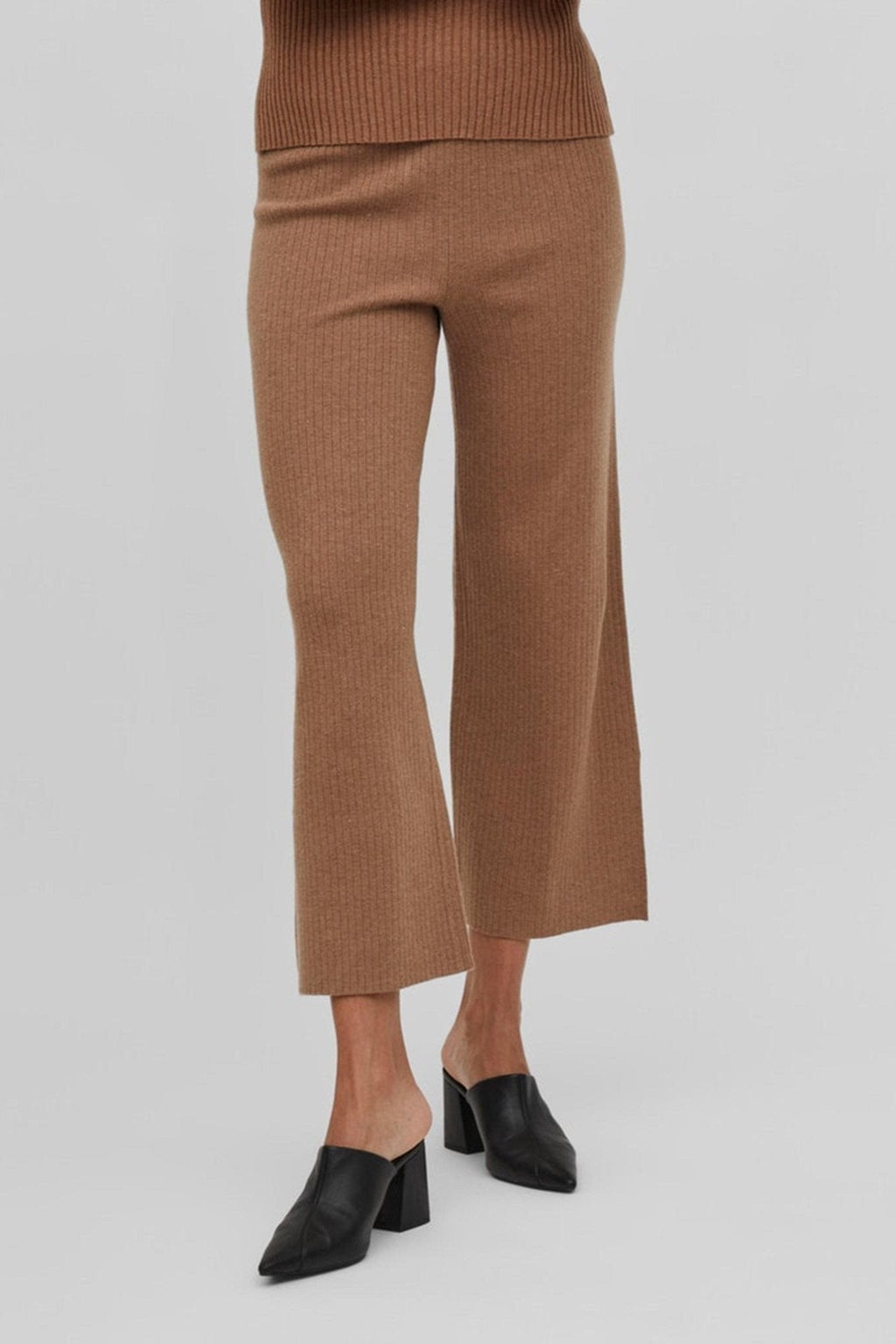 Kasley leimautuneet housut - paahdetut kookospähkinät