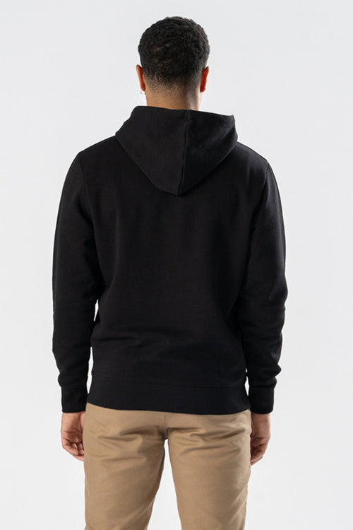 Zip Hoodie - Black - TeeShoppen Group™ - Shirt - TeeShoppen