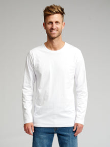 Peruspohjainen t-paita-valkoinen