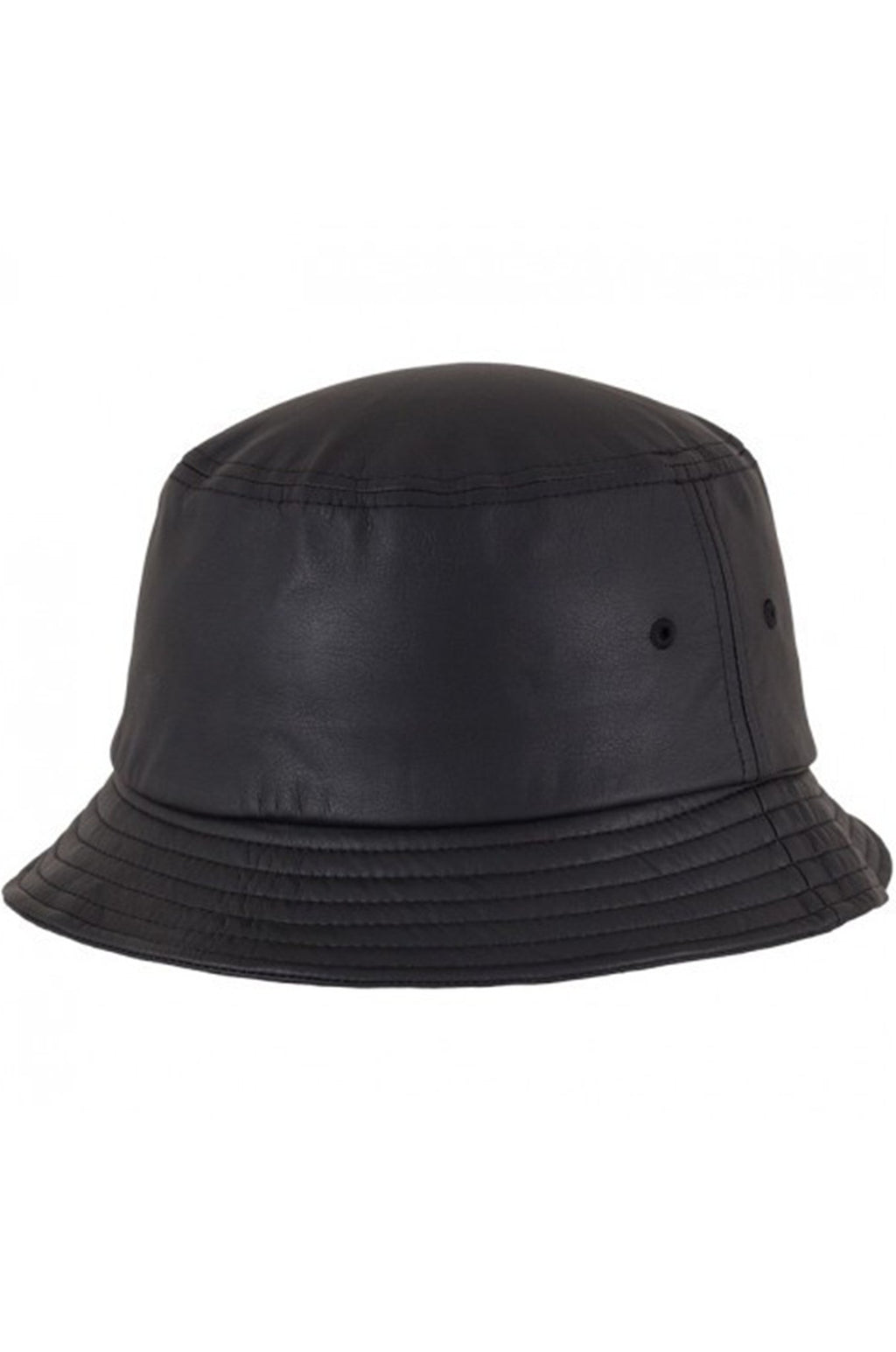 Kauha hattu - Faux Leather Black