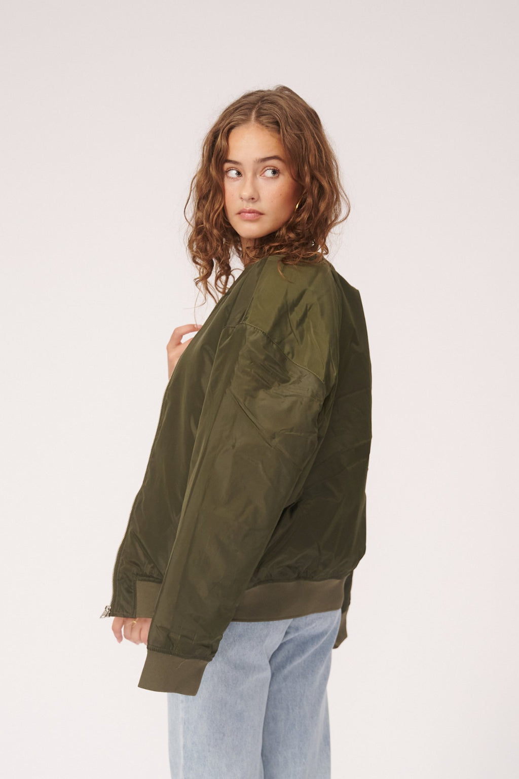 Clay Bomber Women -takki - Forest Night