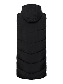 Jamilla Long Puffer Livi - Musta