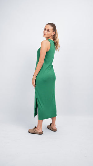 Line Summer Dress - Green Bee - TeeShoppen Group™ - Dress - ONLY