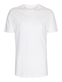 Pitkä t -paita - valkoinen