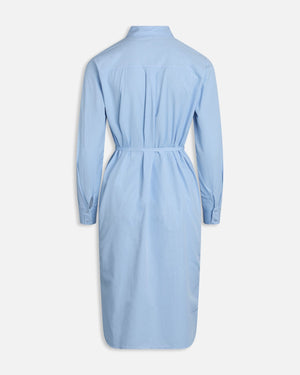 Morika Long Shirt Dress - Medium Blue - TeeShoppen Group™ - Dress - Sisters Point