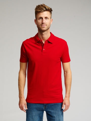 Muscle Polo -paita - punainen