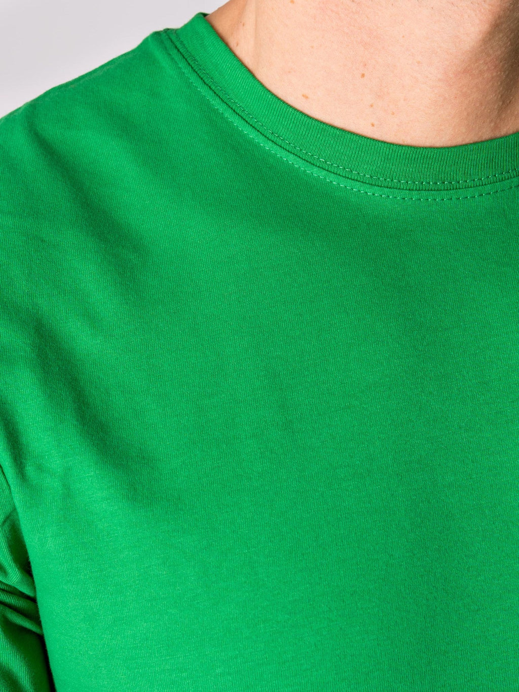 Orgaaninen perus -t -paita - vihreä