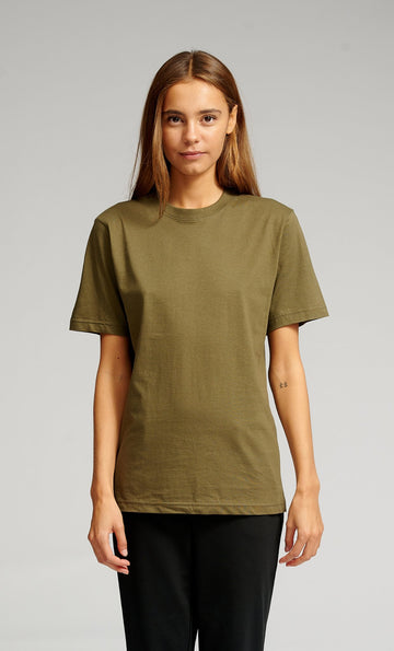 Ylisuuret t -paita - armeijan vihreä
