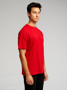Ylisuuret t -paita - Tanskan punainen