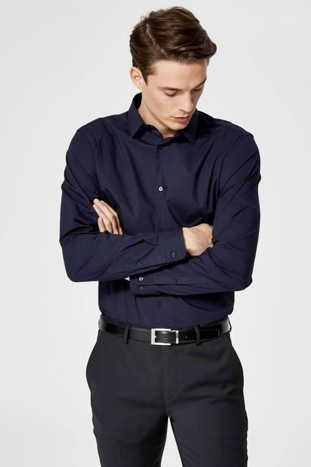 Preston -paita - Slim Fit - Merivoimat