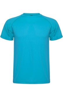 Harjoittelu T -paita - turkoosi sininen