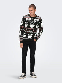 Xmas joulupukki Crewneck Knit - Lajittele