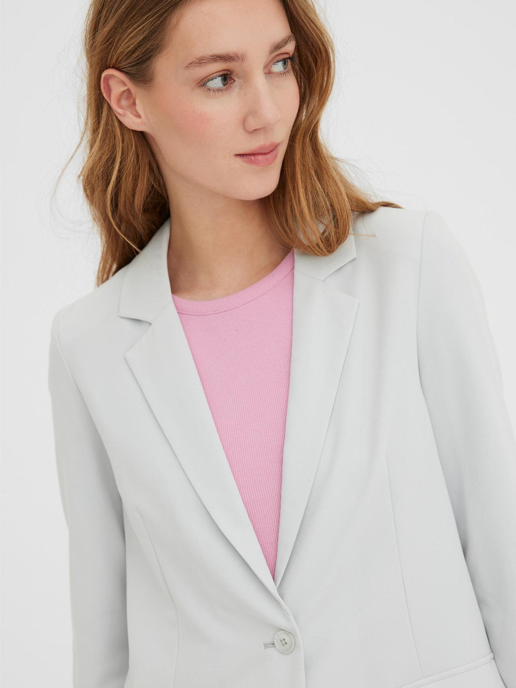 Zelda Blazer - Glacier Grey